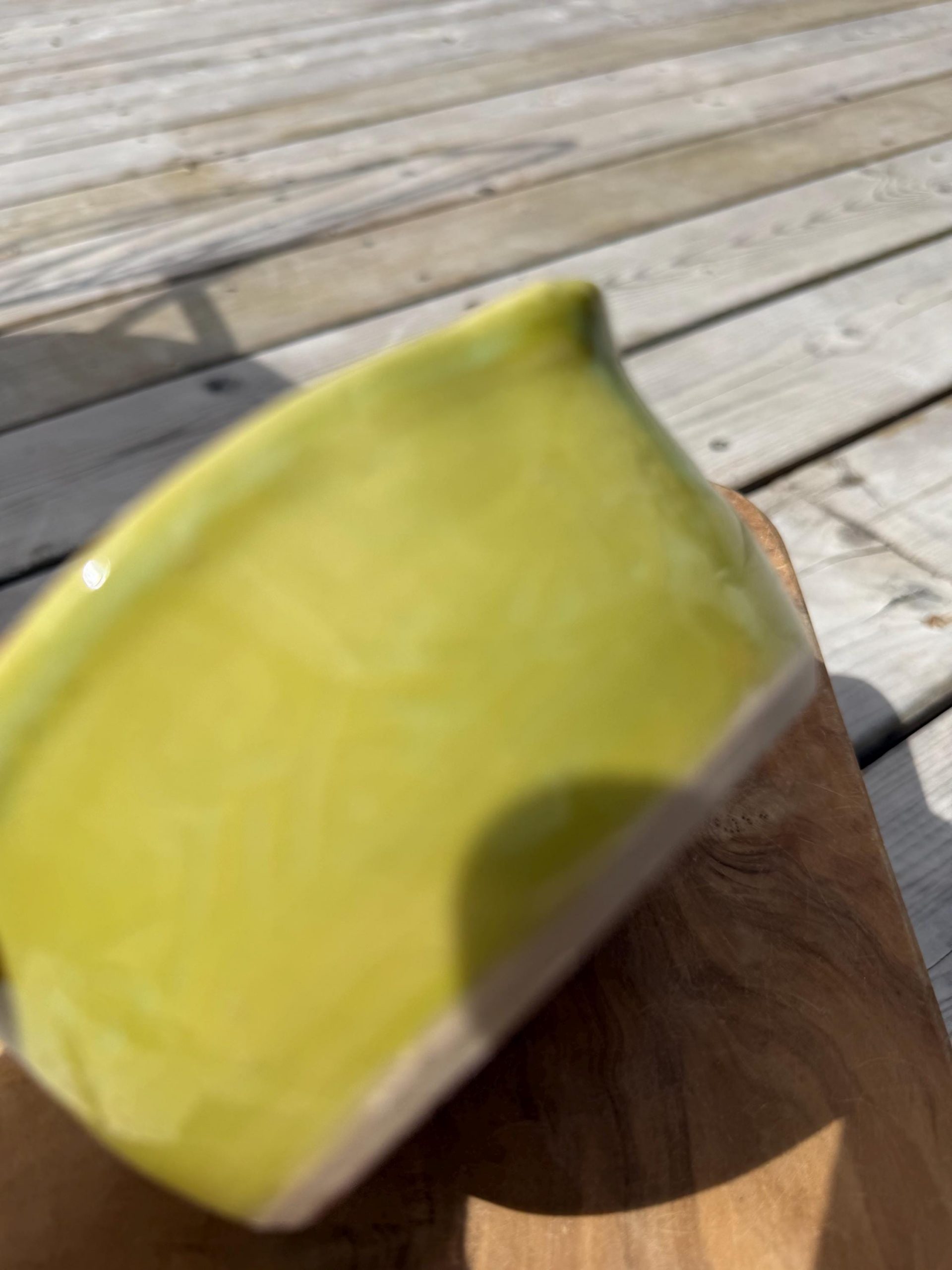 3 in 1 Ceramic Herb Stripper, Garlic & Ginger Grater Bowl | Dressing Bowl olive green - Image 9